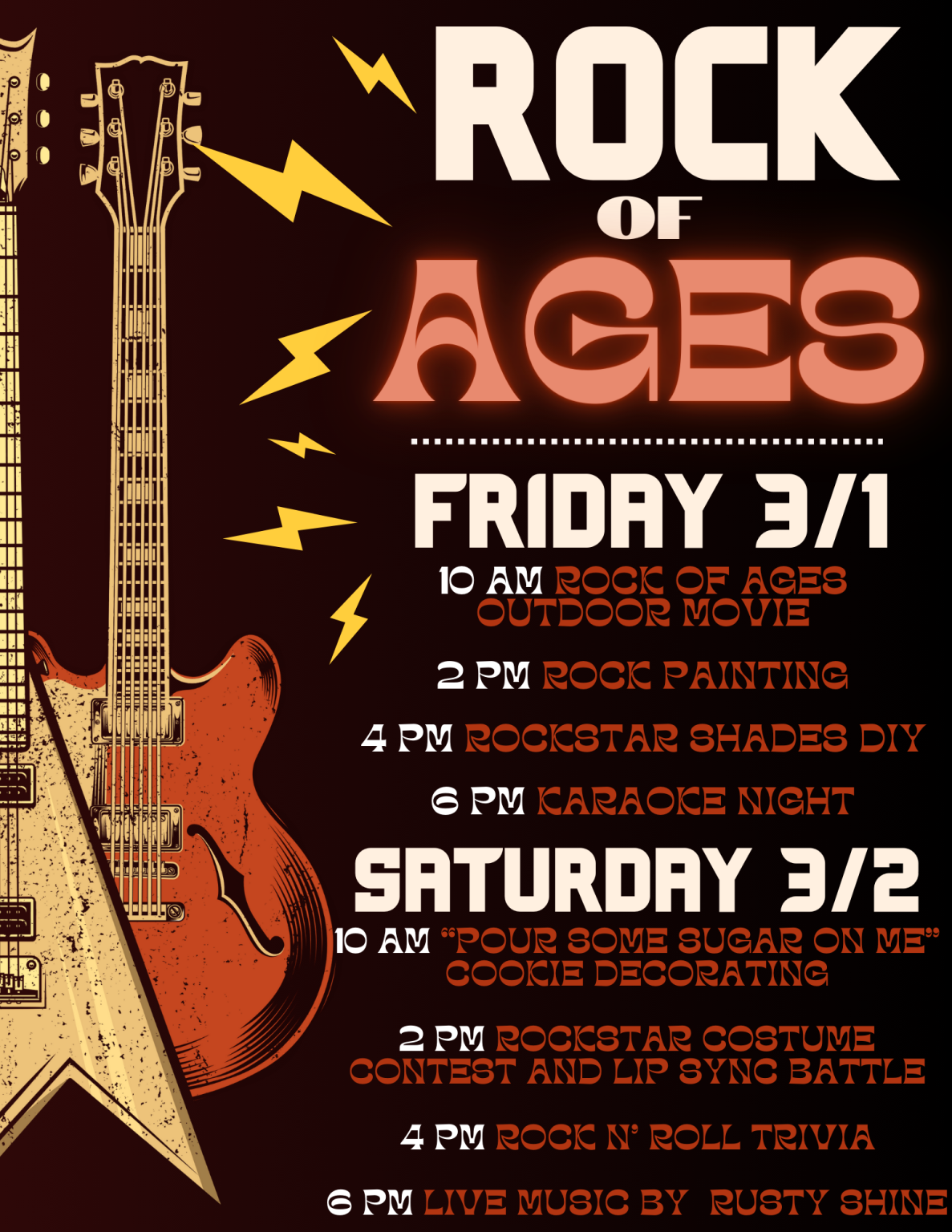 Rock of Ages | Island Oaks RV Resort