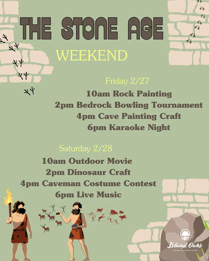 The Stone Age Weekend: February 27–28, 2026