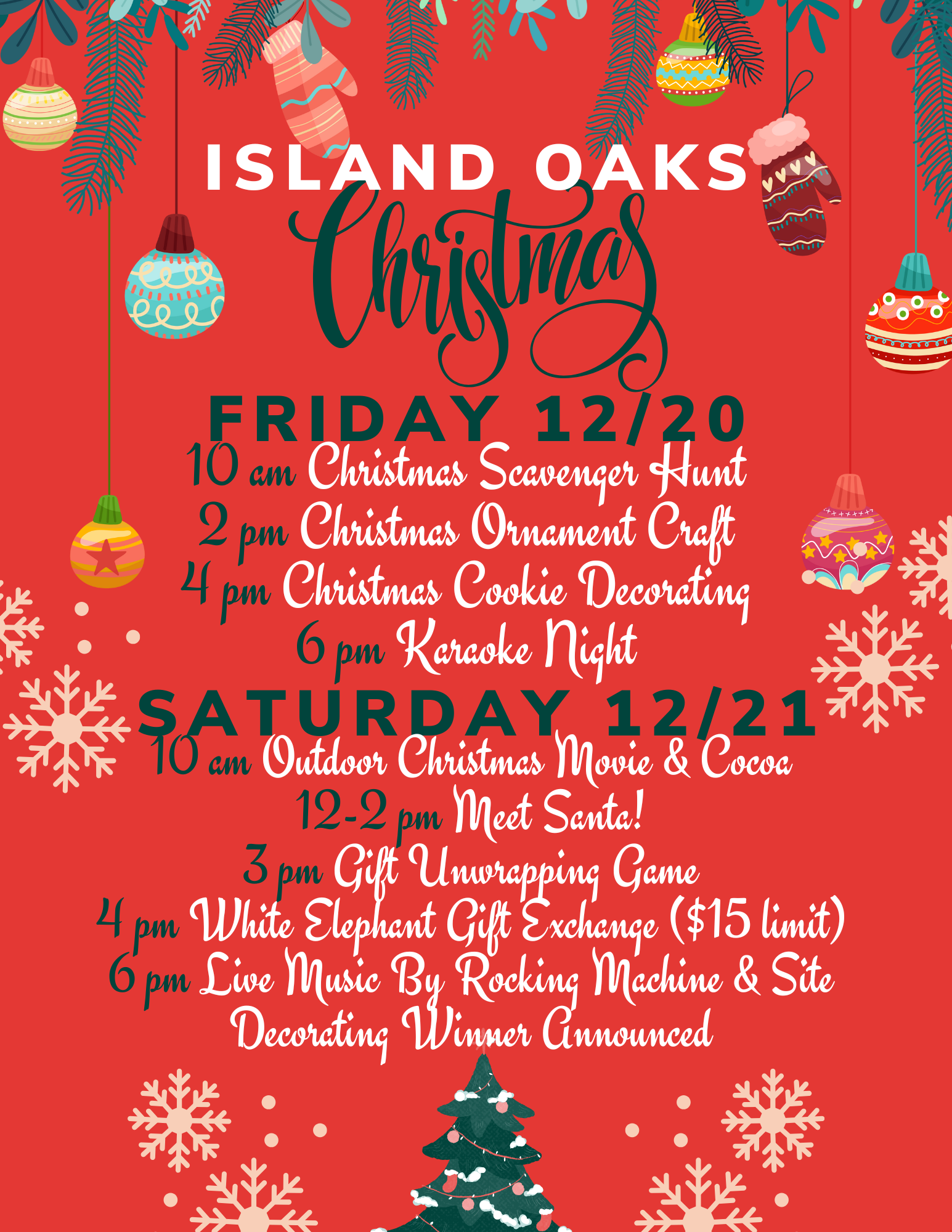 Christmas flyer