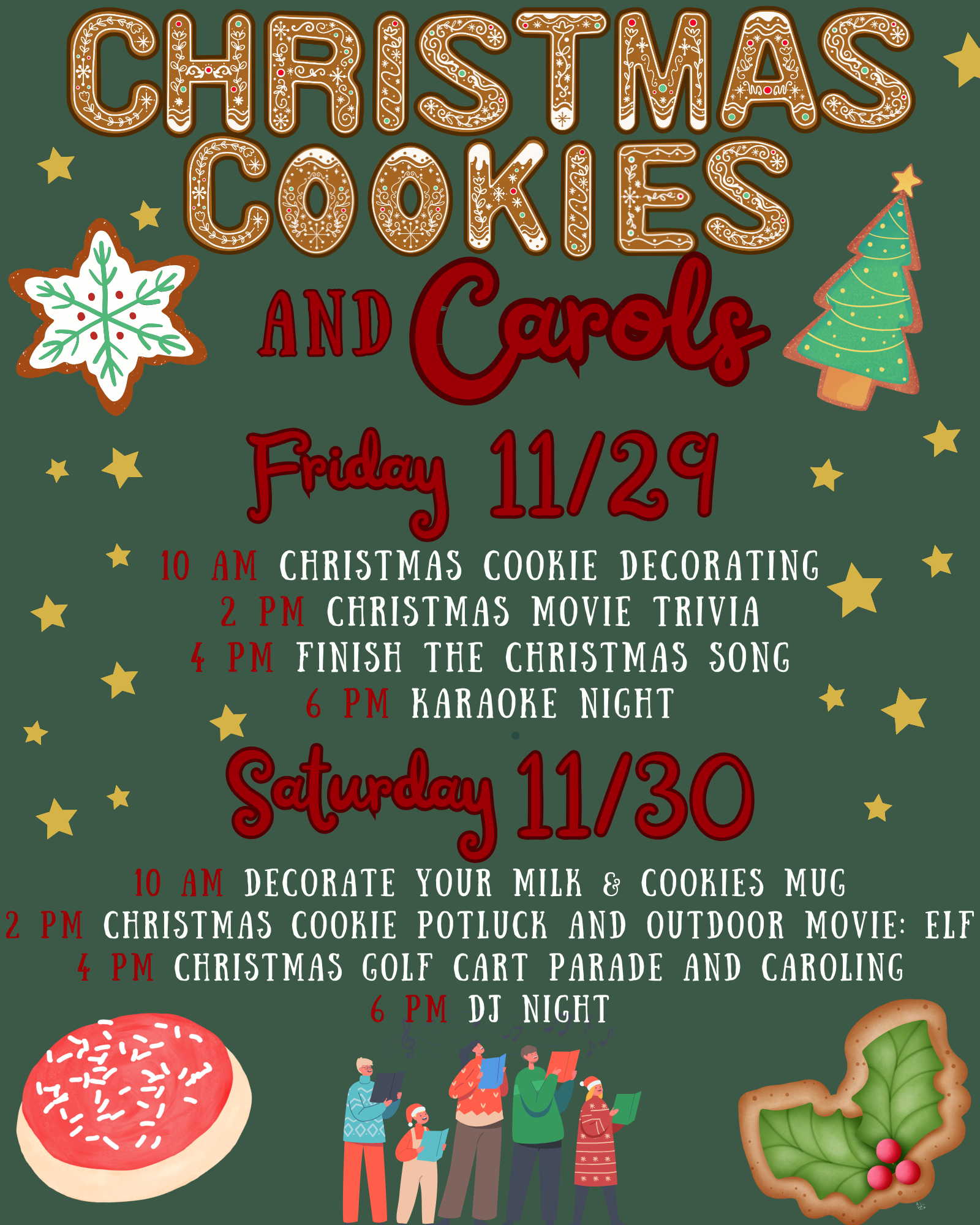 Christmas Cookies and Carols