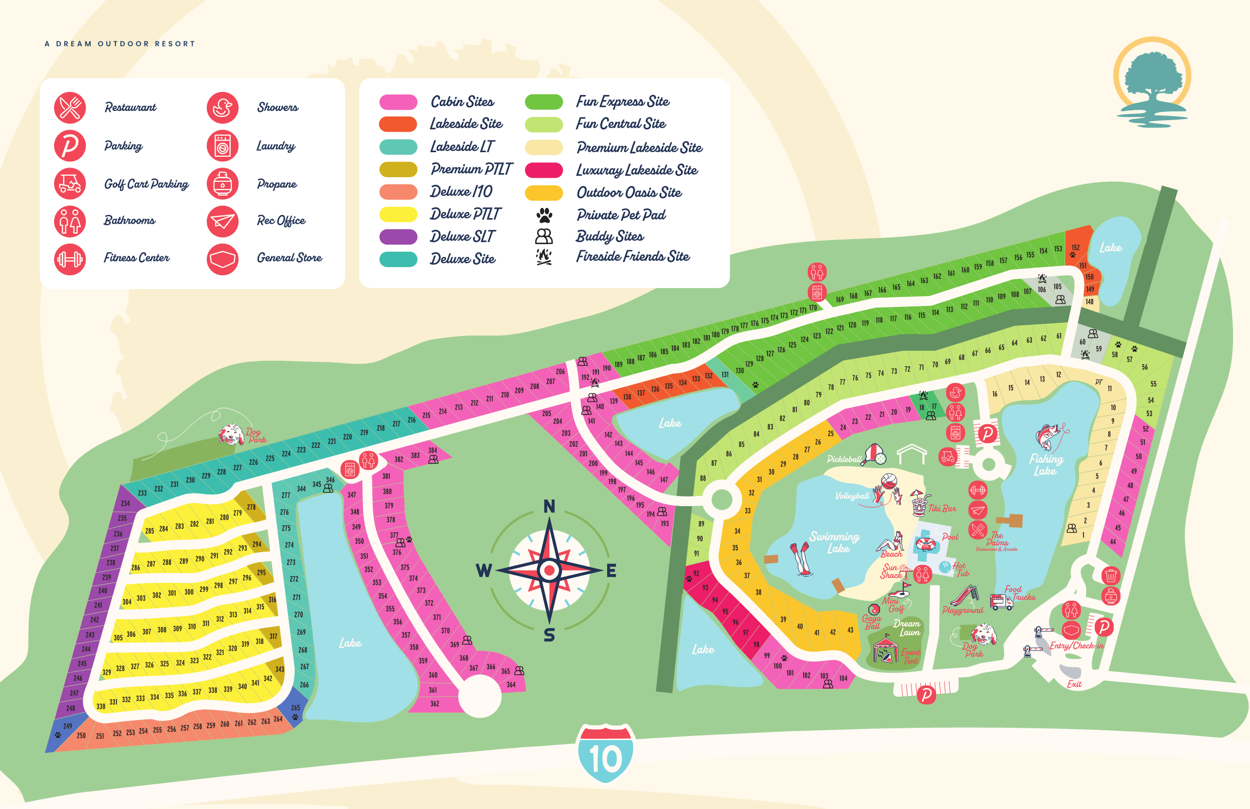 island oaks map September 2025