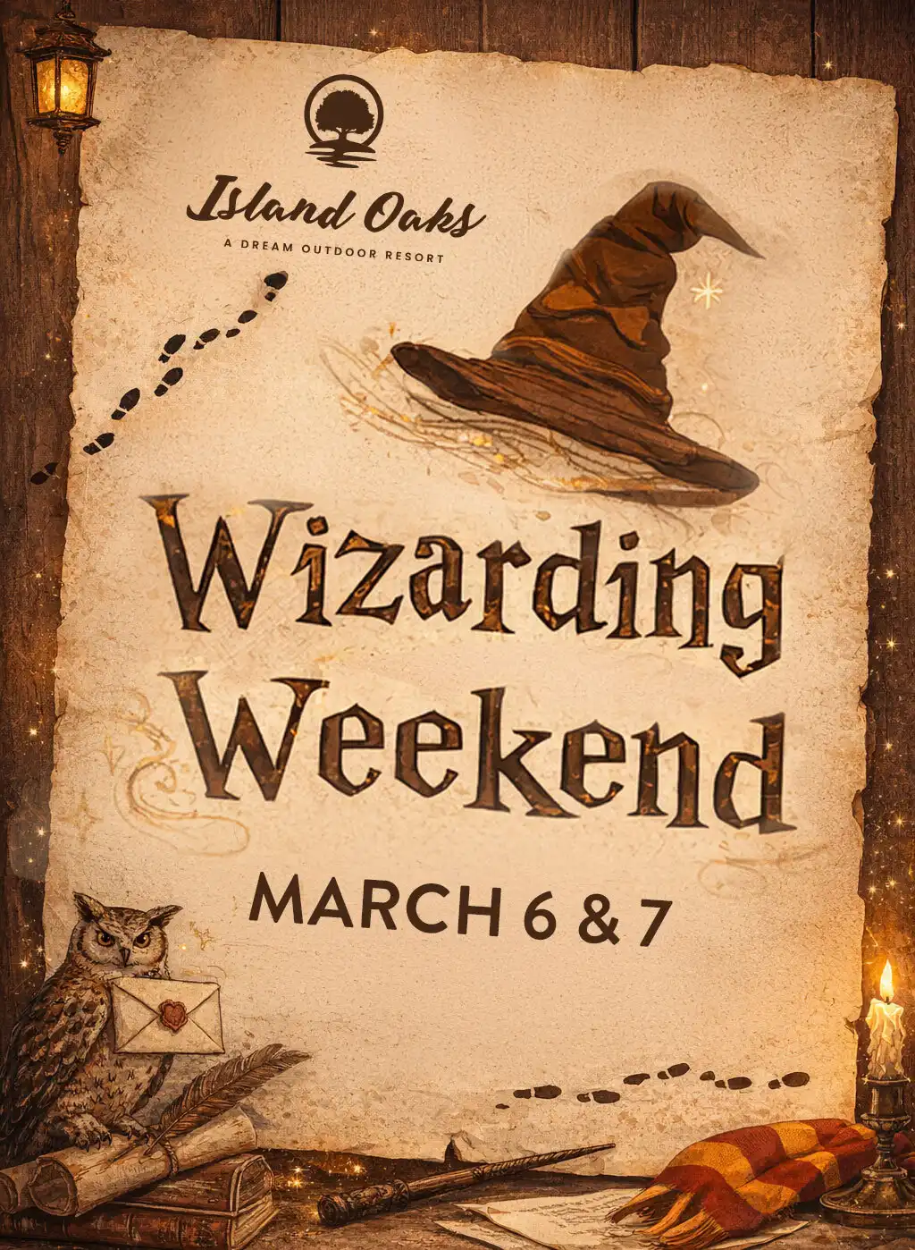 Wizarding Weekend at Island Oaks: March 6–7, 2026