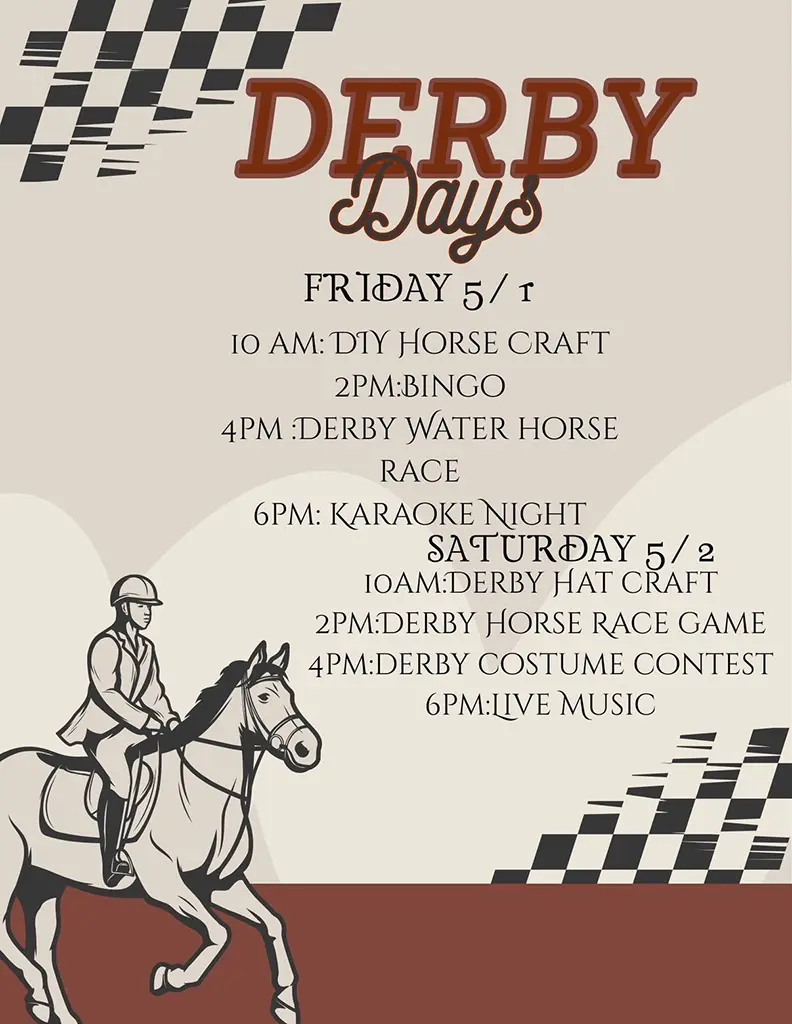 Derby Days: May 1–2, 2026