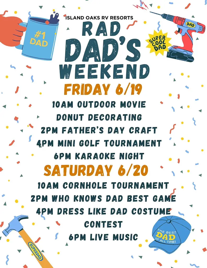 Rad Dads Weekend: June 19–20, 2026