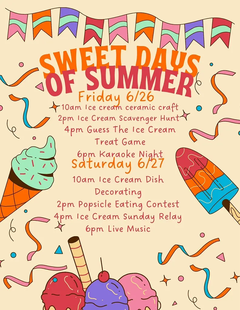 Sweet Days of Summer: June 26–27, 2026