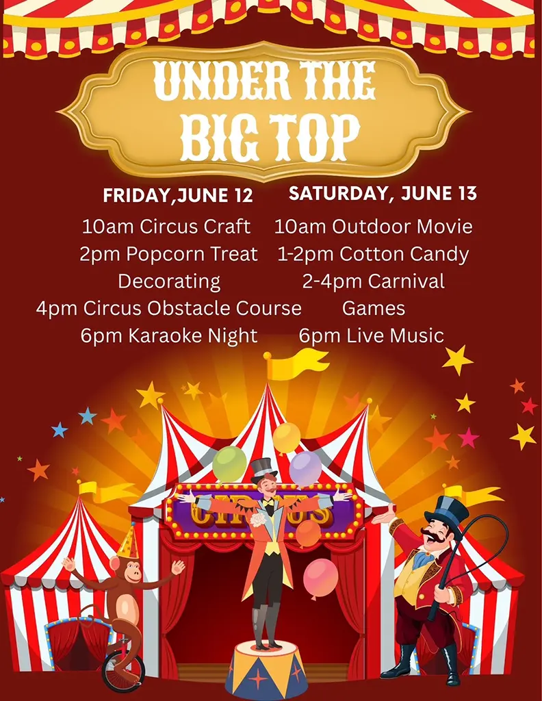 Under the Big Top: June 12–13, 2026