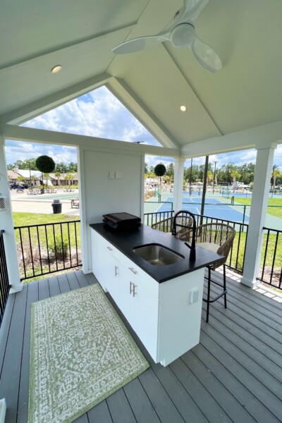 Cabin 19 Outdoor Kitchen