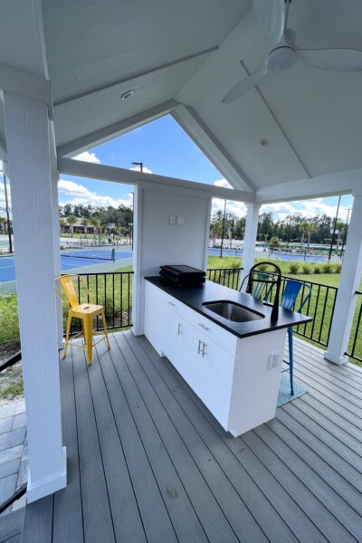Cabin 20 Outdoor Kitchen