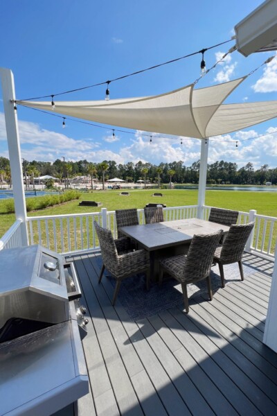 Cabin 23 Lakehouse Deck