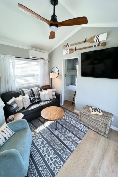 Cabin 23 Lakehouse Living Room 1