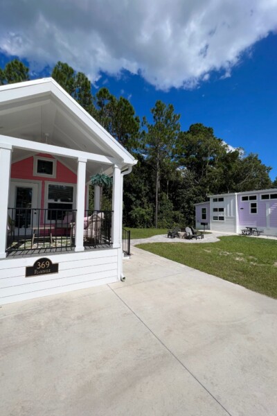 Cabin 369 Full view w buddy fire pit
