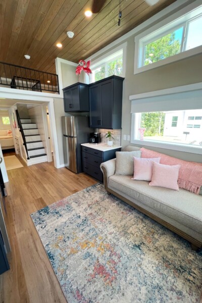 Cabin 369: Flamingle Cabin 369 Living Room