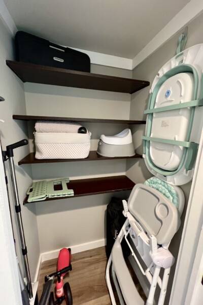Cabin 373 Stocked Closet