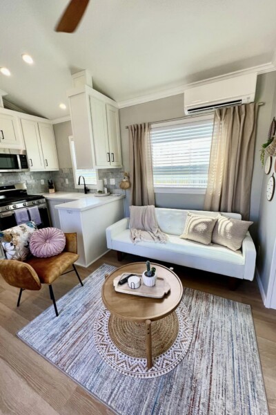 desert oasis living room