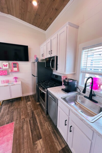 gladys dreamhouse kitchen and cabinet