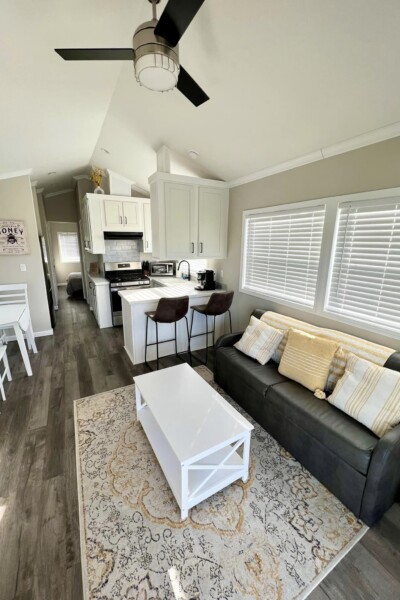 honeysuckle living room and kitchen