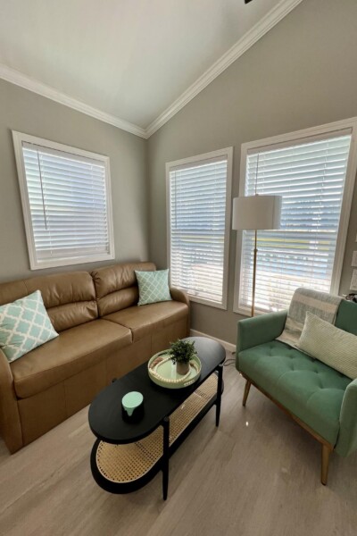 mint to be living room